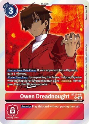 Owen Dreadnought - World Convergence (BT21-081 R)
