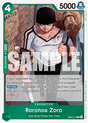 Roronoa Zoro - Extra Booster: Anime 25th Collection (EB02-019 R)