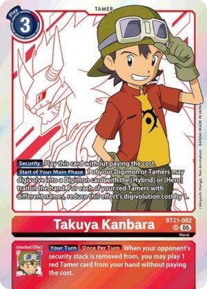 Takuya Kanbara - World Convergence (BT21-082 SR)