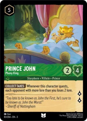 Prince John - Phony King - Into the Inklands (3) 83/204