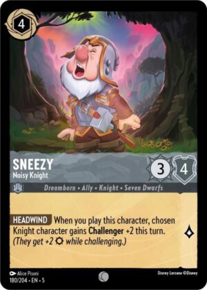 Sneezy - Noisy Knight - Shimmering Skies (5) 180/204