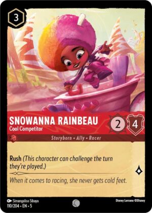 Snowanna Rainbeau - Cool Competitor - Shimmering Skies (5) 110/204