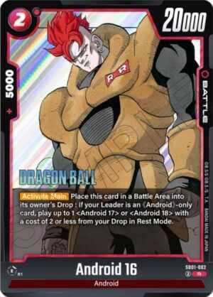 Android 16 - Manga Booster 01 (SB01-002 R)