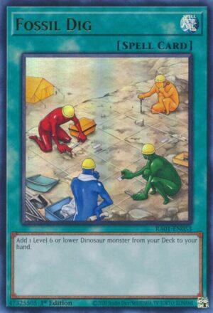 Fossil Dig - RA01-EN053 - Ultra rare