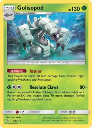 Golisopod - 9/145 - Holo Rare