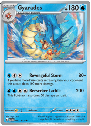 Gyarados - 043/193 - Holo Rare