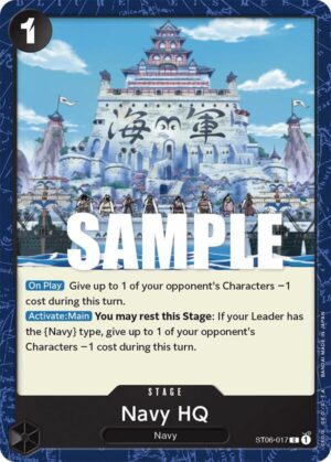 Navy HQ - Starter Deck 6: Absolute Justice (ST06-017 C)