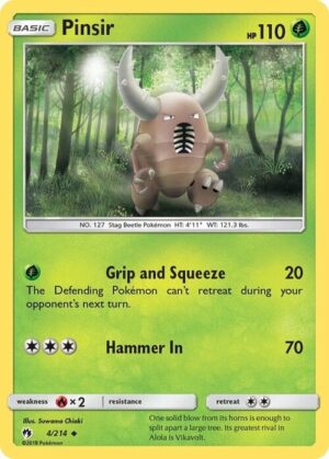 Pinsir - 4/214 - Uncommon