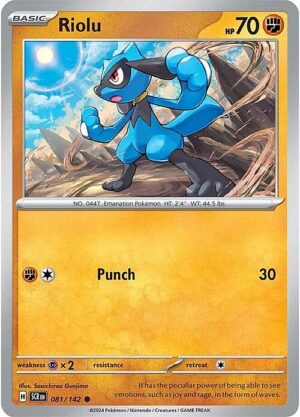 Riolu - 081/142 - Common