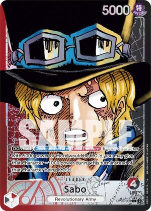 Sabo (001) (Alternate Art) - Awakening of the New Era (OP05-001 L)