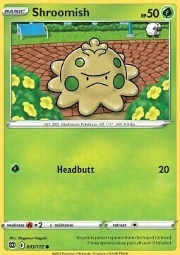 Shroomish - 003/172 - Common