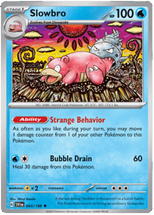 Slowbro - 043/198 - Holo Rare