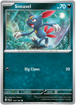 Sneasel - 133/193 - Common