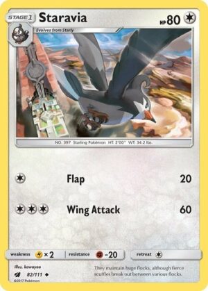 Staravia - 82/111 - Uncommon