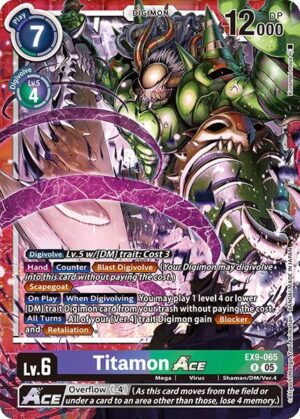Titamon ACE - Versus Monsters (EX9-065 R)