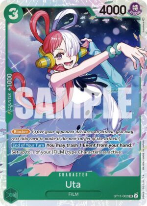 Uta (002) - Starter Deck 11: Uta (ST11-002 SR)