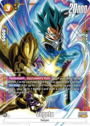 Vegeta - FB02-133 (Alternate Art) - Blazing Aura (FB02-133 SR)