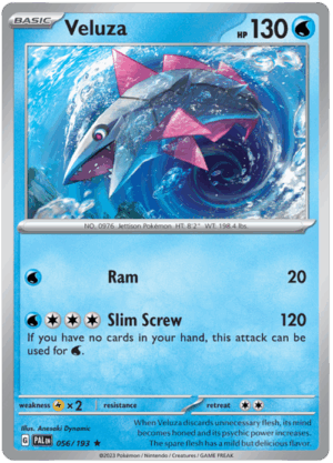 Veluza - 056/193 - Holo Rare