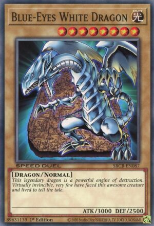 Blue-Eyes White Dragon - SBCB-EN087 - Common