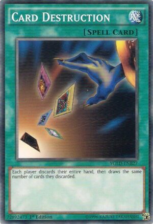 Card Destruction - YGLD-ENB27 - Common