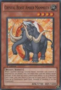 Crystal Beast Amber Mammoth - LCGX-EN159 - Common
