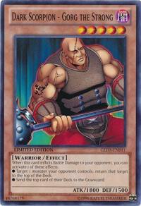 Dark Scorpion - Gorg the Strong - GLD5-EN011 - Common