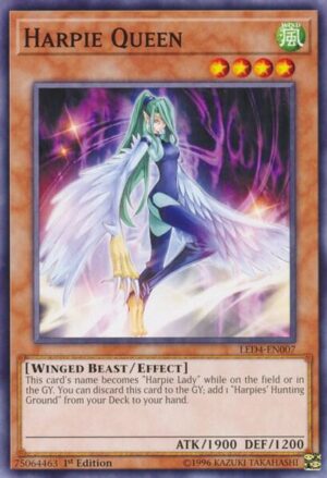 Harpie Queen - LED4-EN007 - Common
