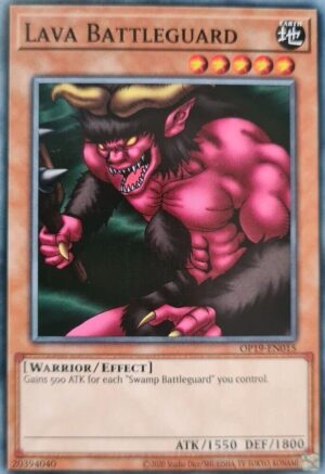 Lava Battleguard - OP19-EN015 - Common