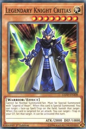 Legendary Knight Critias - LEDD-ENA08 - Common