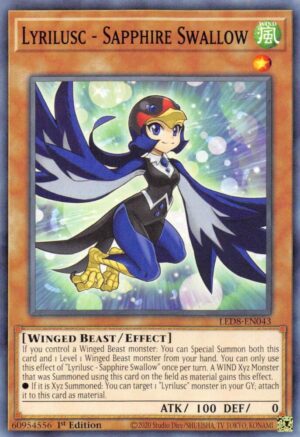 Lyrilusc - Sapphire Swallow - LED8-EN043 - Common