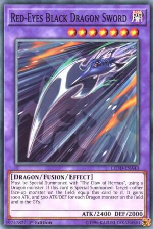 Red-Eyes Black Dragon Sword - LEDD-ENA43 - Common