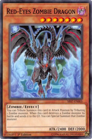 Red-Eyes Zombie Dragon - SR07-EN005 - Common