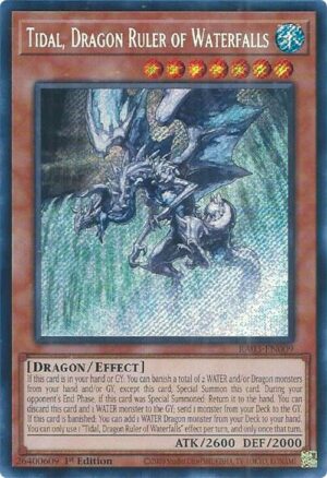 Tidal, Dragon Ruler of Waterfalls - RA03-EN009 - Secret Rare