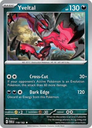 Yveltal - 118/182 - Holo Rare