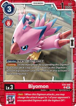 Biyomon - Versus Monsters (EX9-008 U)