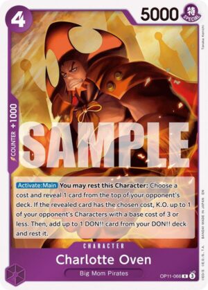 Charlotte Oven - A Fist of Divine Speed (OP11-066 R)