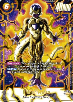Golden Frieza (Alternate Art) - Blazing Aura (FB02-140 SCR)