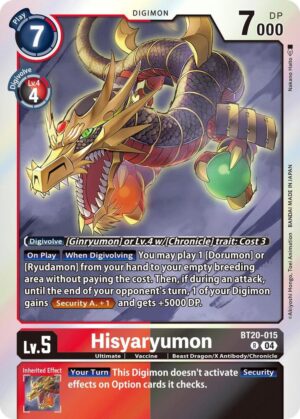 Hisyaryumon - Release Special Booster 2.5 (BT20-015 R)