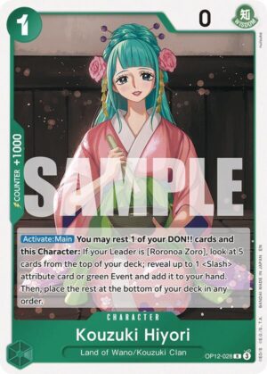Kouzuki Hiyori - Legacy of the Master (OP12-028 R)