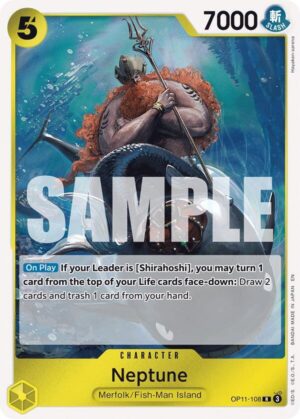 Neptune - A Fist of Divine Speed (OP11-108 R)