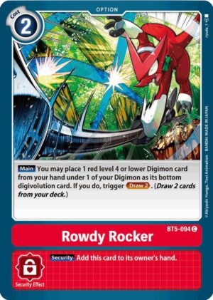 Rowdy Rocker - Battle of Omni (BT5-094 C)