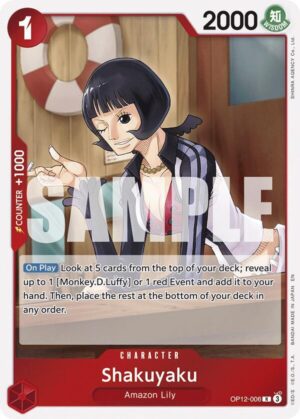 Shakuyaku - Legacy of the Master (OP12-006 R)
