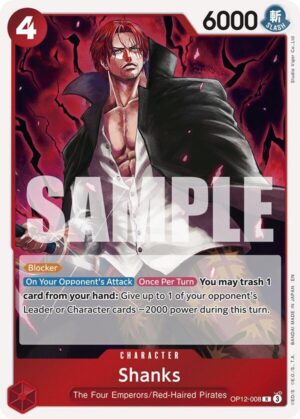 Shanks (008) - Legacy of the Master (OP12-008 R)