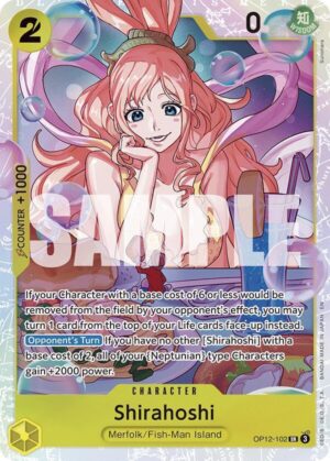 Shirahoshi - Legacy of the Master (OP12-102 SR)
