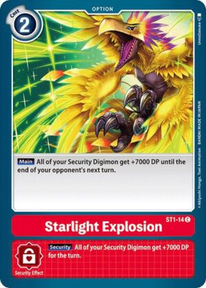 Starlight Explosion - Starter Deck 01: Gaia Red (ST1-14 C)