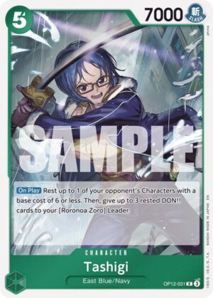 Tashigi - Legacy of the Master (OP12-031 R)