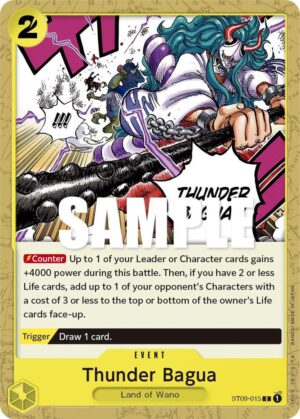Thunder Bagua - Starter Deck 9: Yamato (ST09-015 C)