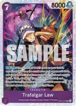 Trafalgar Law (073) - Legacy of the Master (OP12-073 SR)