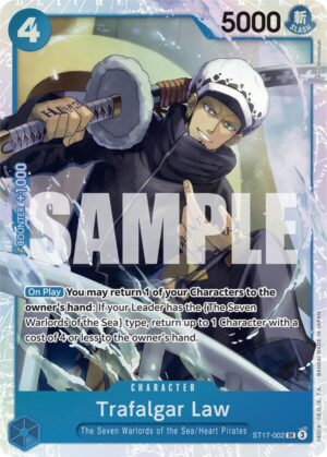 Trafalgar Law (ST17-002) - Starter Deck 17: BLUE Donquixote Doflamingo (ST17-002 SR)