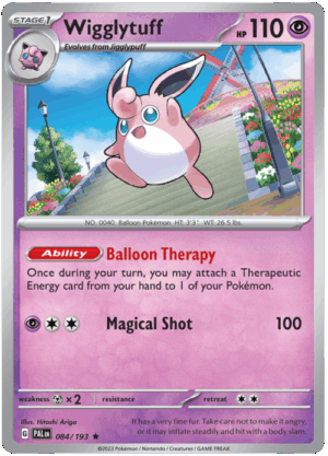 Wigglytuff - 084/193 - Holo Rare